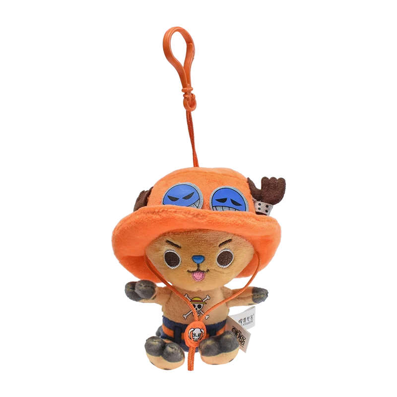 One Piece Plush Backpack Pendant Keychain – Mini Stuffed Anime Charm