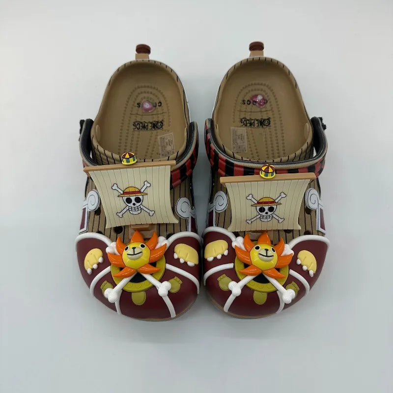 One Piece Luffy Clog Sandals & Non-Slip Slip-On Shoes