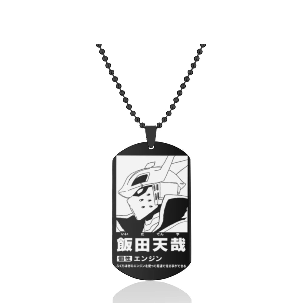 My Hero Academia Dog Tag Necklace – Stainless Steel Anime Character Pendant