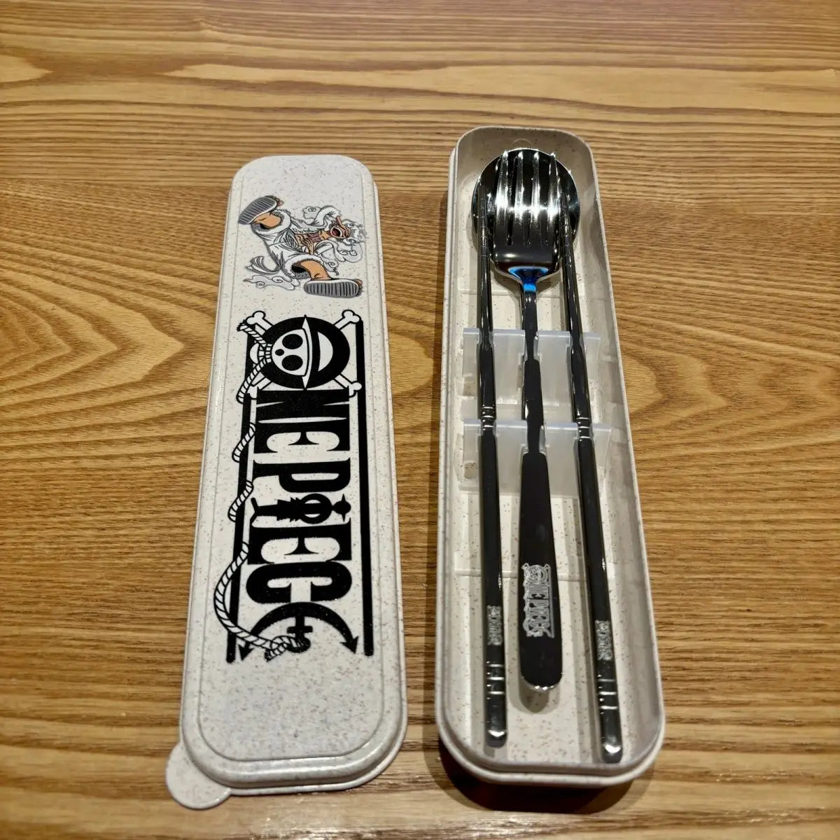 One Piece Gear 5 Nika Luffy Tableware Set – 304 Stainless Steel Utensils