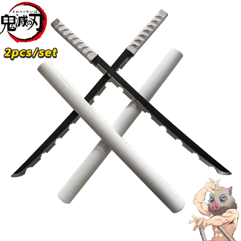 72cm Demon Slayer PU Katana – Safe Anime Cosplay Prop Sword & Replica