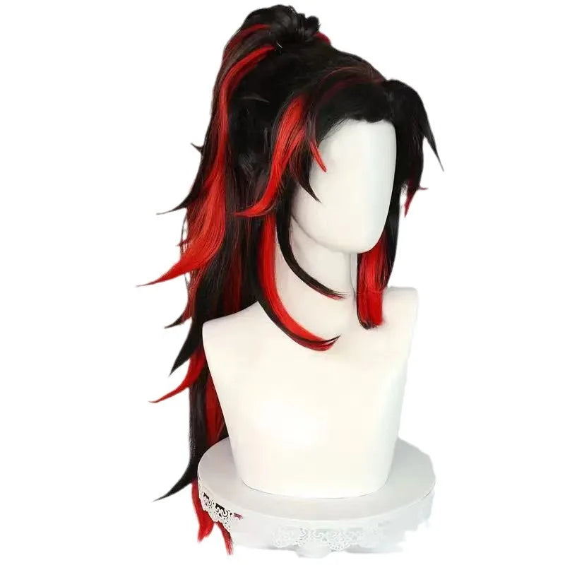 Demon Slayer Yoriichi Tsugikuni Cosplay Costume – Kimono & Wig Set