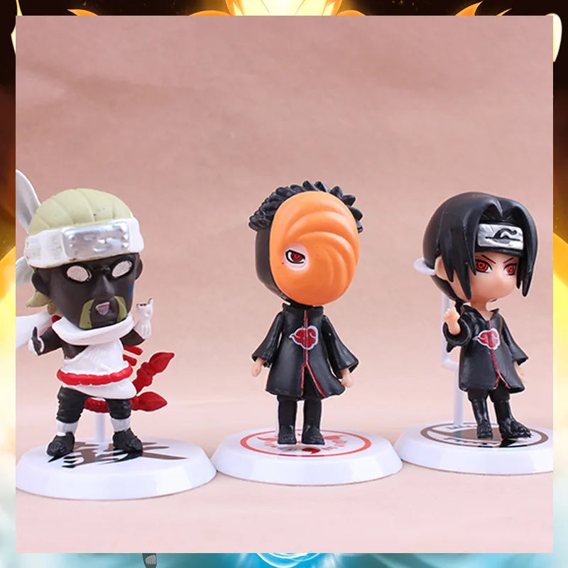 The Shinobi Legends: 6-Piece Naruto Mini Figure Set