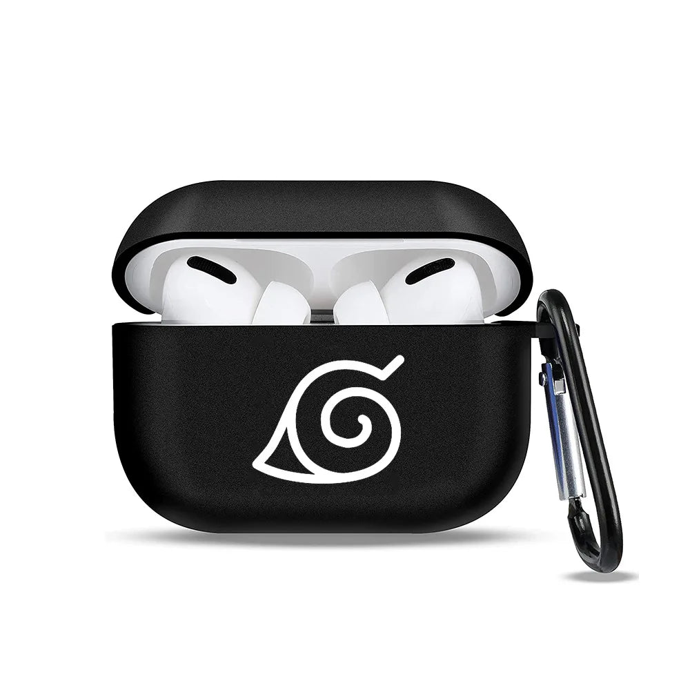 Naruto Akatsuki Silicone AirPods Case – Soft TPU Protective Cover for AirPods 1/2/3 & Pro/Pro 2