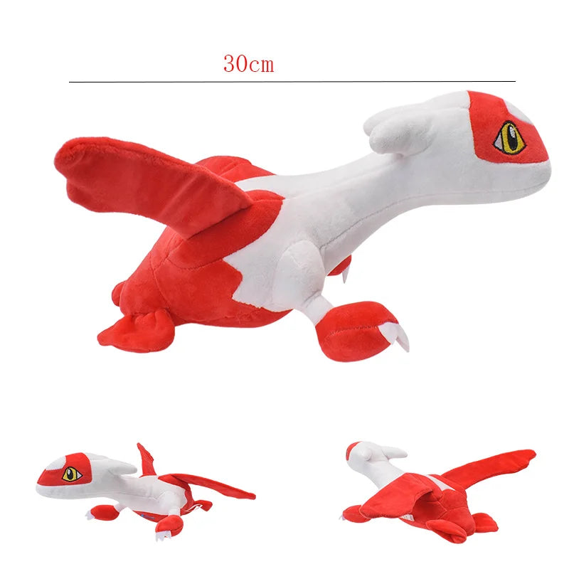 Pokémon Pikachu Riding Lapras & Latios Plush – Kawaii Anime Stuffed Toy Collection