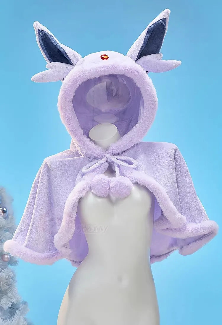 Pokémon Eeveelution Cosplay Costume & Cloak (Umbreon / Vaporeon / Espeon)