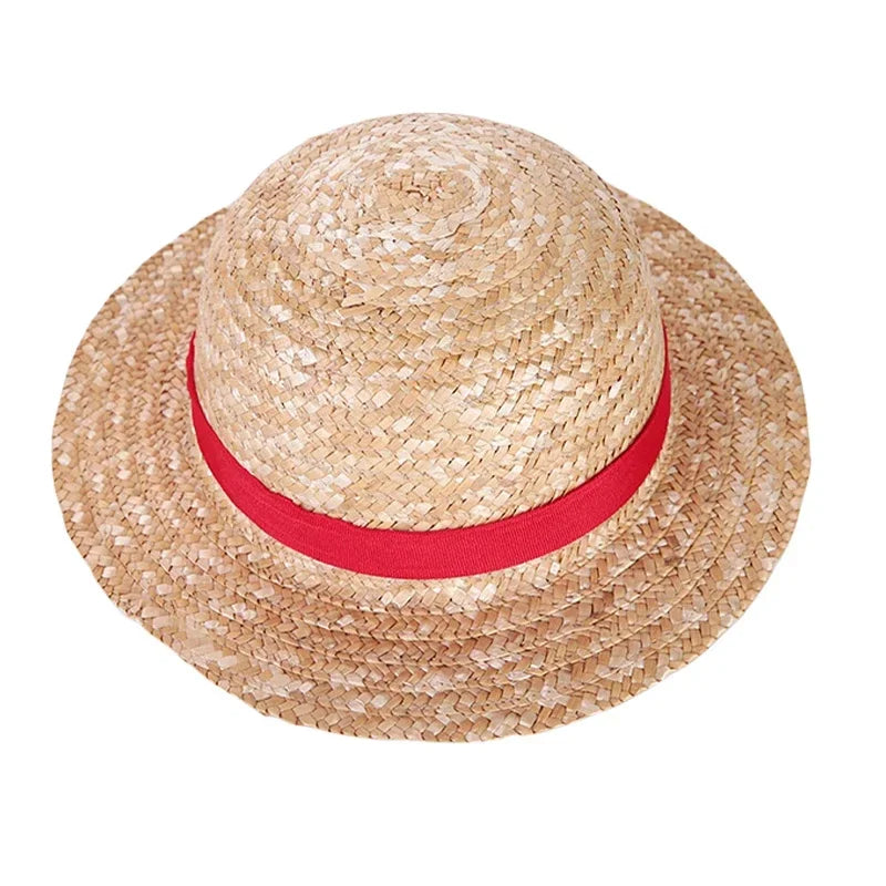 One Piece Luffy Classic Straw Hat – Anime Cosplay Sun Cap & Costume Accessory
