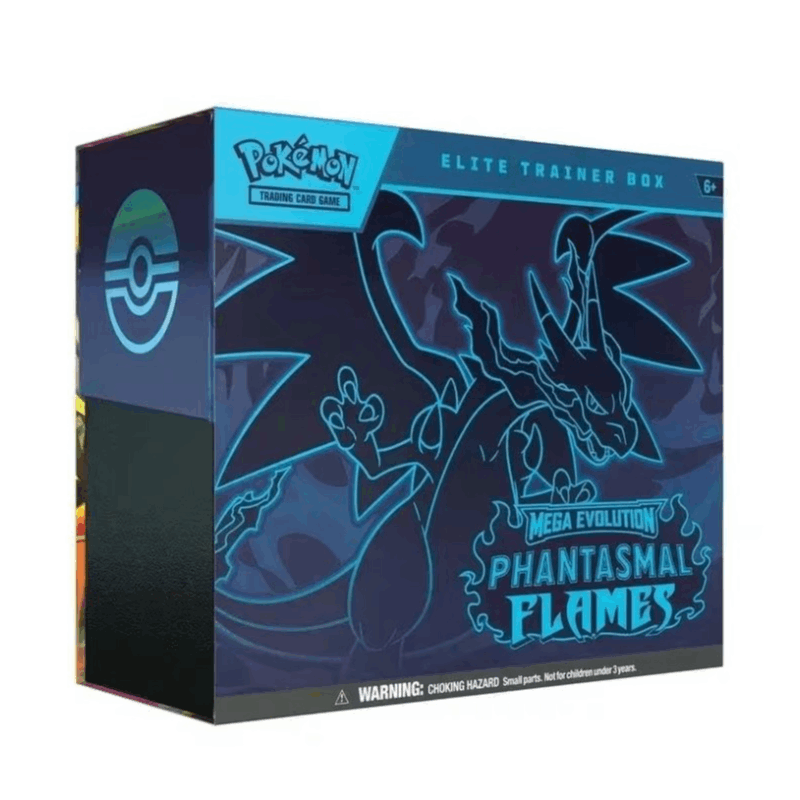 Mega Charizard Phantasmal Flames Elite Trainer Box factory sealed - Kanto Domain Pokemon artifact