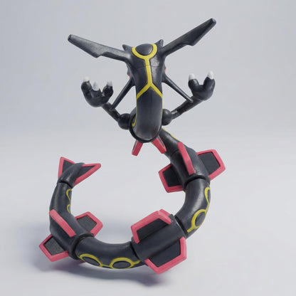Shiny Rayquaza Black and Gold PVC Statue