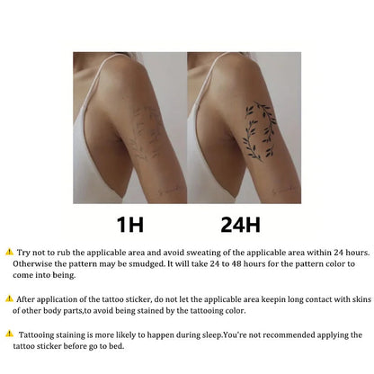 One Piece Portgas D. Ace Semi-Permanent Waterproof Temporary Tattoo