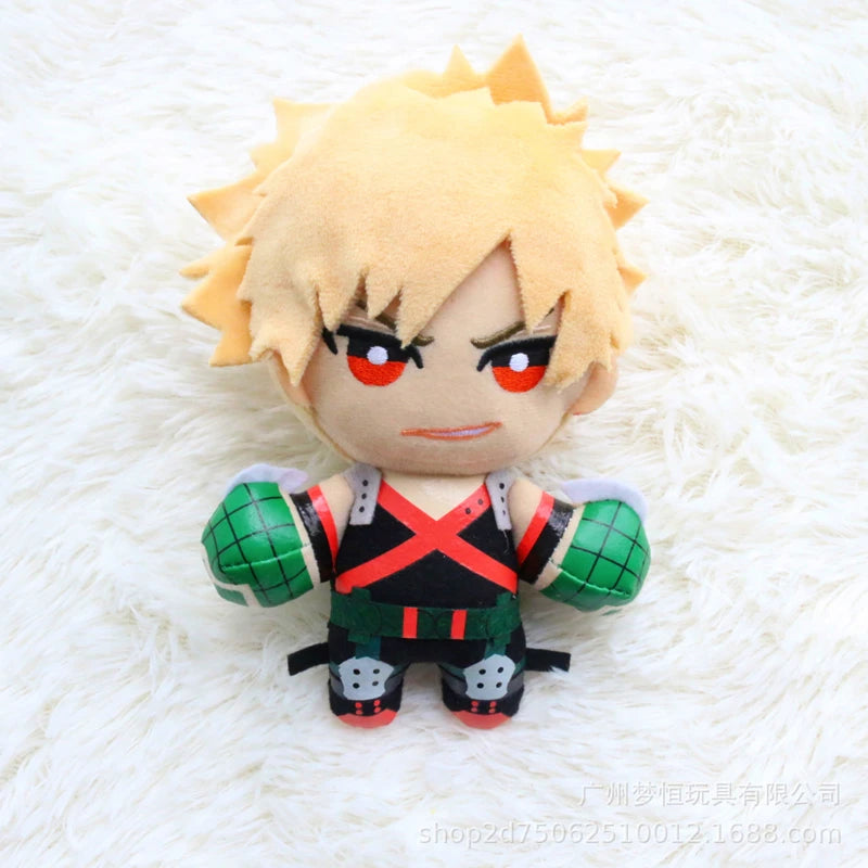 My Hero Academia Anime Plush Keychain – 15cm Pro Hero Mascot Bag Pendant