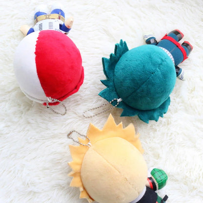 My Hero Academia Anime Plush Keychain – 15cm Pro Hero Mascot Bag Pendant