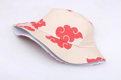 Japanese Cloud Art Outdoor Bucket Hat – Anime Streetwear Fisherman Sun Cap