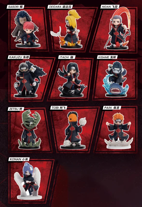 Premium POP MART x GONG Akatsuki mystery box packaging with character art