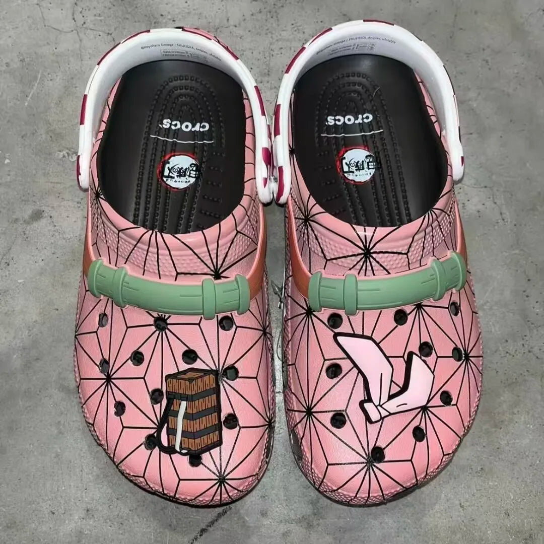 Demon Slayer Zenitsu EVA Foam Clogs | Waterproof Anime Slides