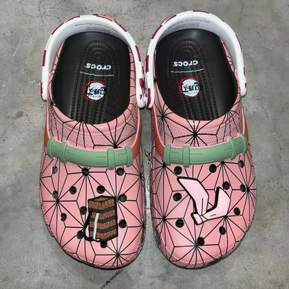 Demon Slayer Zenitsu EVA Foam Clogs | Waterproof Anime Slides