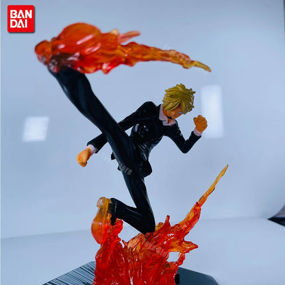 One Piece Anime Battle Action Figure – 15cm Collectible PVC Model Toys (Luffy, Zoro, Ace, Sanji)