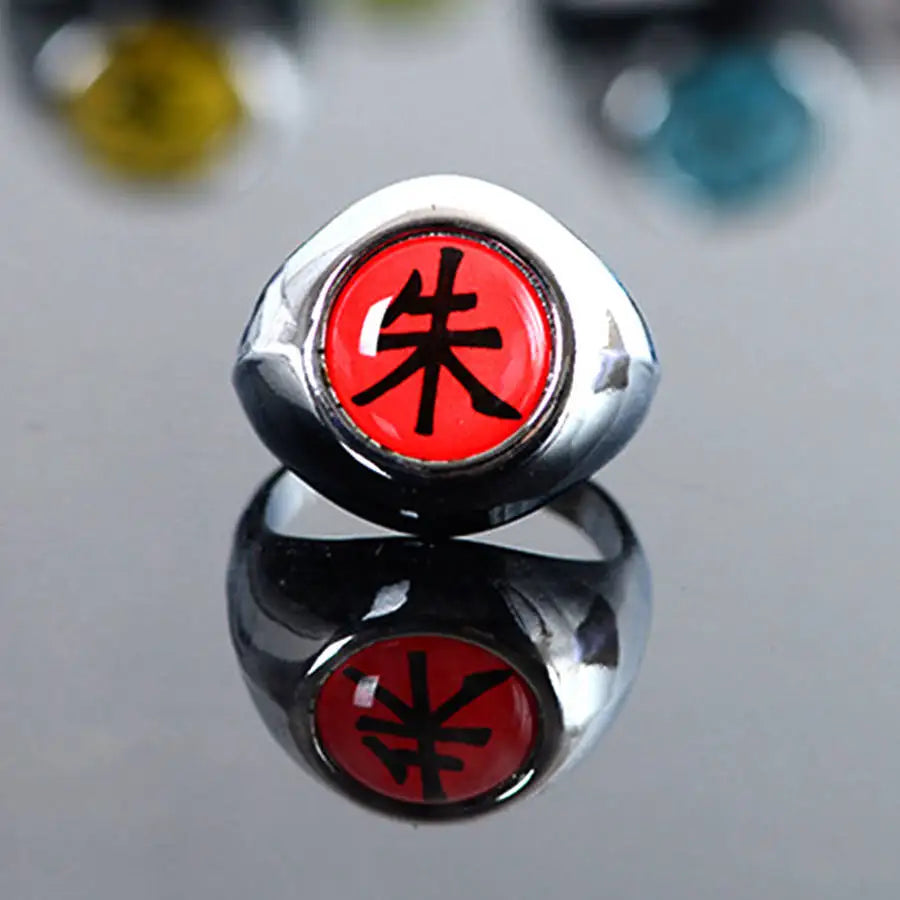 The Akatsuki Legend: 10-Piece Metal Ring Set