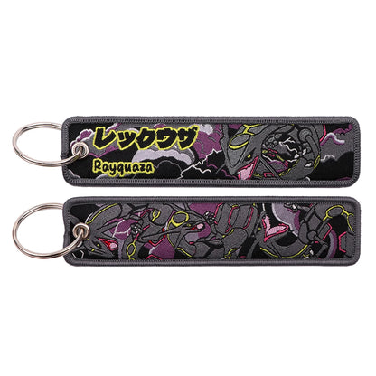 Pokémon Embroidered Double-Sided Jet Tag Keychain