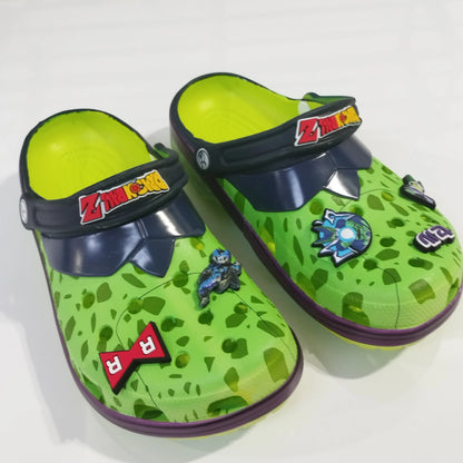 Dragon Ball Z Perfect Cell & Frieza Clog Sandals
