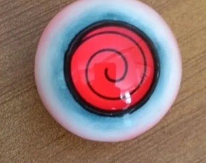 Naruto Sharingan & Rinnegan Eyeball Prop – Realistic Anime Display Sphere