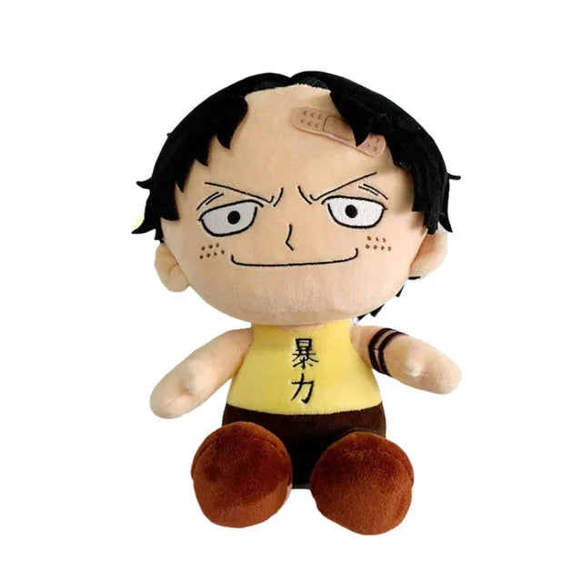 One Piece Chibi Plush Doll (25cm) – Soft Stuffed Anime Toy Figure