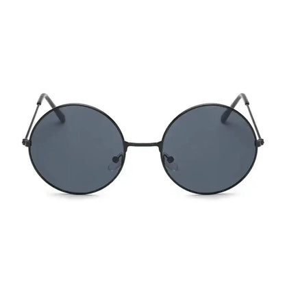Jujutsu Kaisen Gojo Satoru Cosplay Sunglasses – Round Black Retro Eyewear