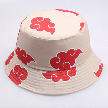 Japanese Cloud Art Outdoor Bucket Hat – Anime Streetwear Fisherman Sun Cap