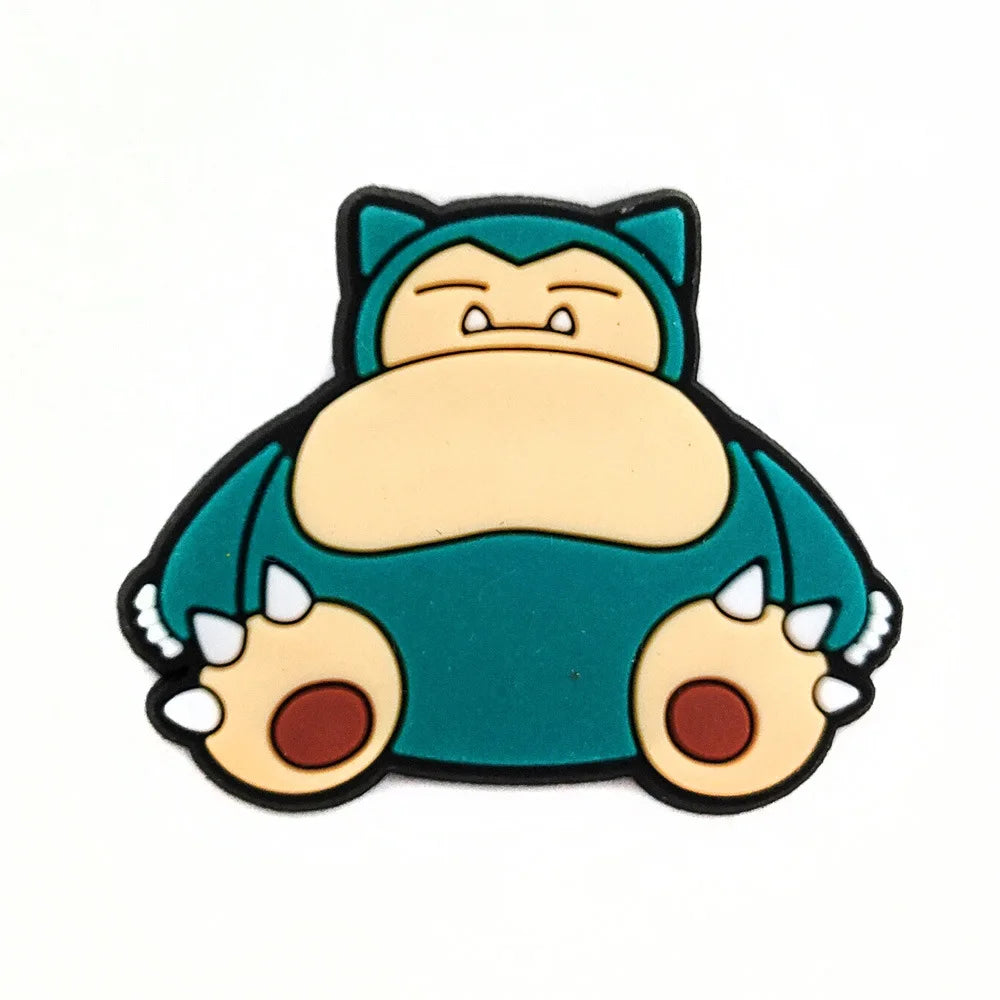Pokémon PVC Clog Shoe Charms – Cartoon Pikachu & Monster Ball Accessories