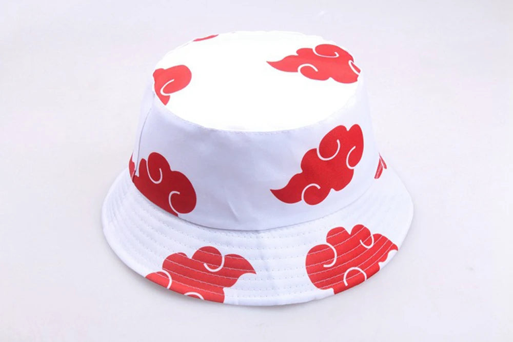 Japanese Cloud Art Outdoor Bucket Hat – Anime Streetwear Fisherman Sun Cap