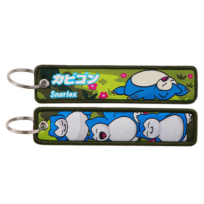 Pokémon Embroidered Double-Sided Jet Tag Keychain