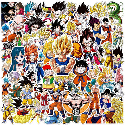 The Saiyan Artifact: Dragon Ball Z Waterproof Sticker Pack