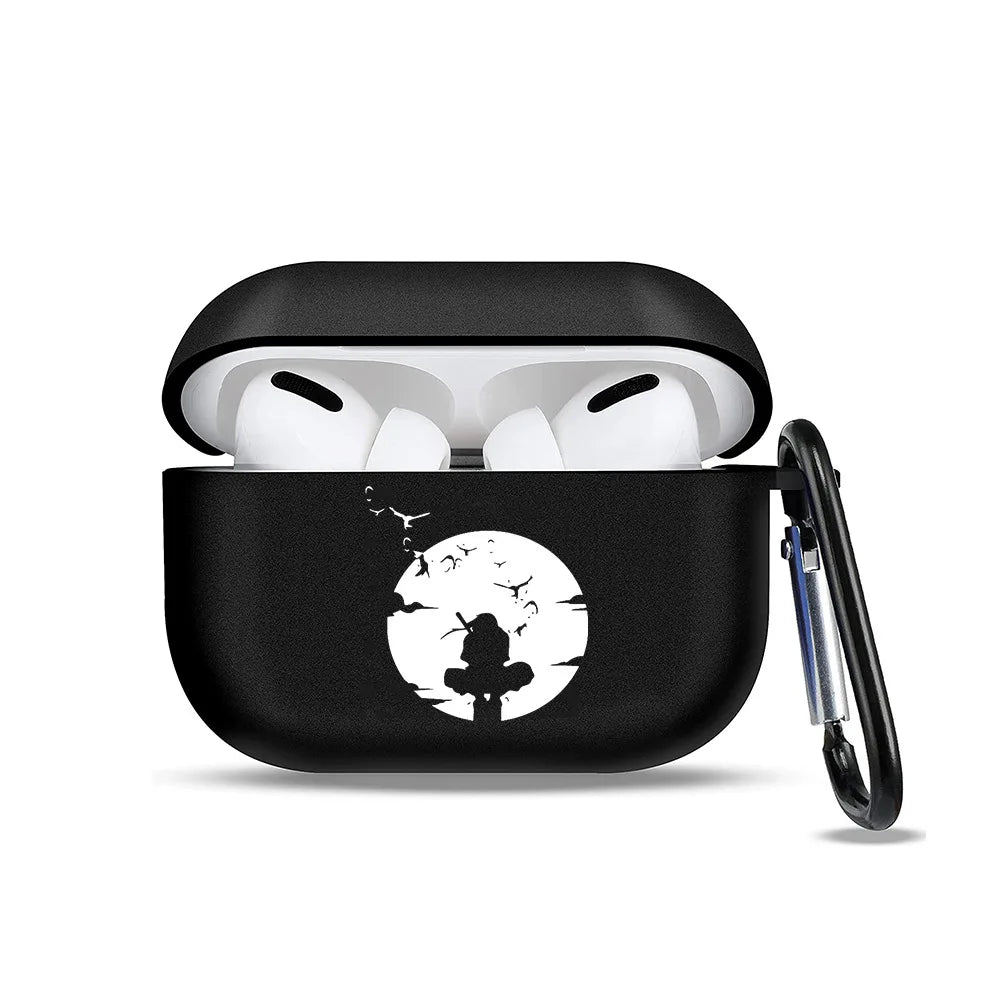 Naruto Akatsuki Silicone AirPods Case – Soft TPU Protective Cover for AirPods 1/2/3 & Pro/Pro 2