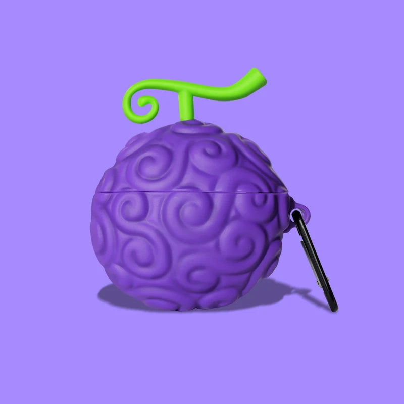 One Piece Devil Fruit Apple AirPods Protective Case