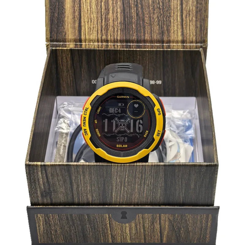 Garmin Instinct 2 Solar – One Piece Monkey D. Luffy Limited Edition Watch