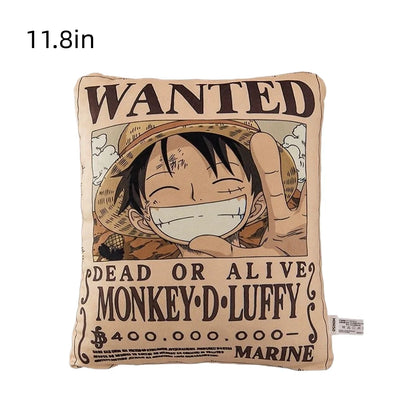 One Piece Wanted Poster Plush Pillow & Home Cushion