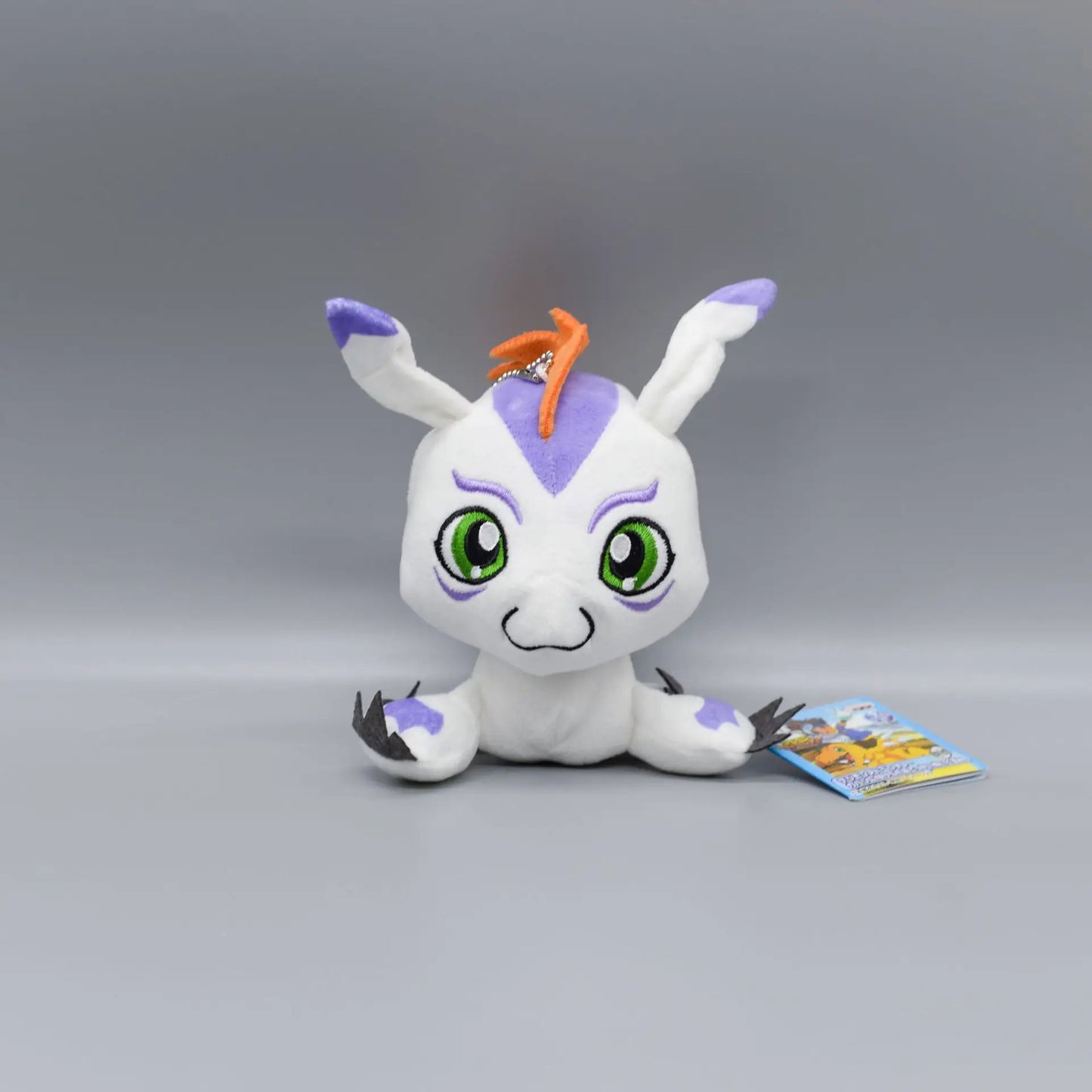 Digimon Adventure Plush Keychain – Classic Anime Mascot Character Pendant