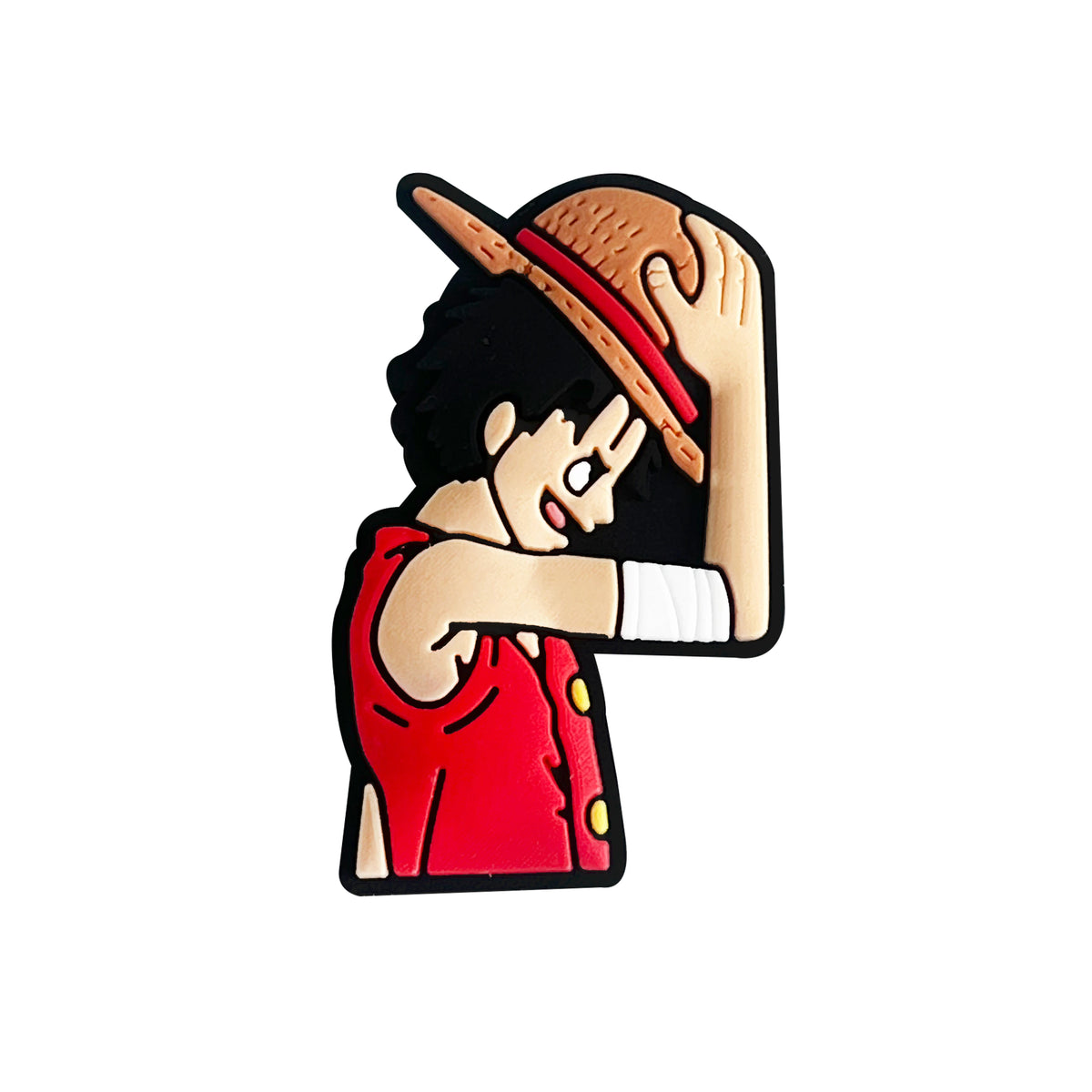 One Piece Anime PVC Clog Shoe Charms – Luffy, Zoro, Chopper & Crew Accessories