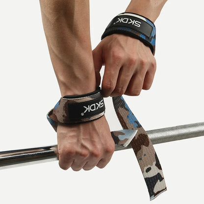 Anime Weightlifting Wrist Wraps & Lifting Straps – Heavy-Duty Gym Powerlifting Support