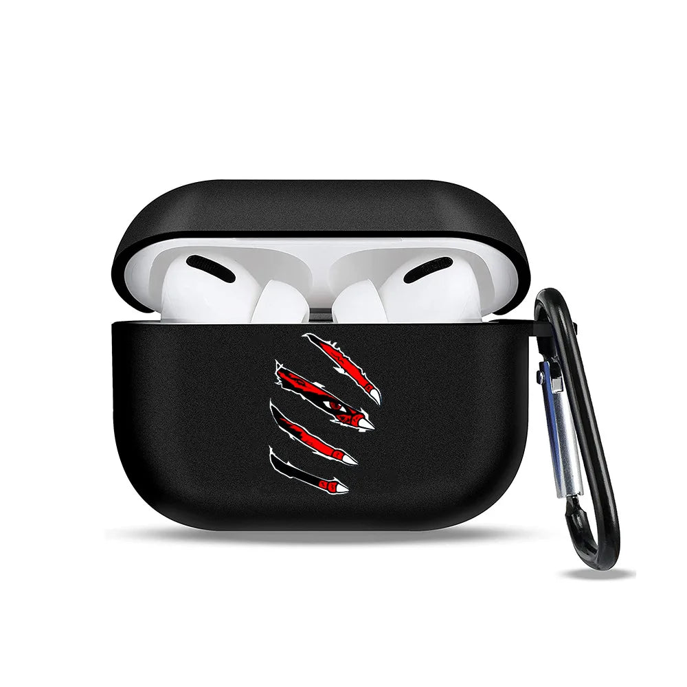 Naruto Akatsuki Silicone AirPods Case – Soft TPU Protective Cover for AirPods 1/2/3 & Pro/Pro 2