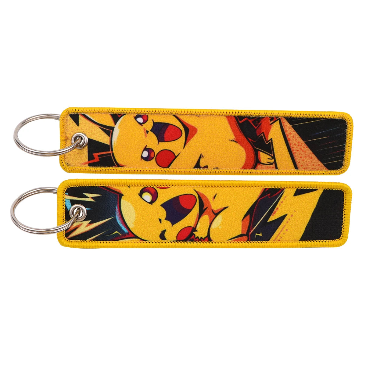 Pokémon Embroidered Double-Sided Jet Tag Keychain