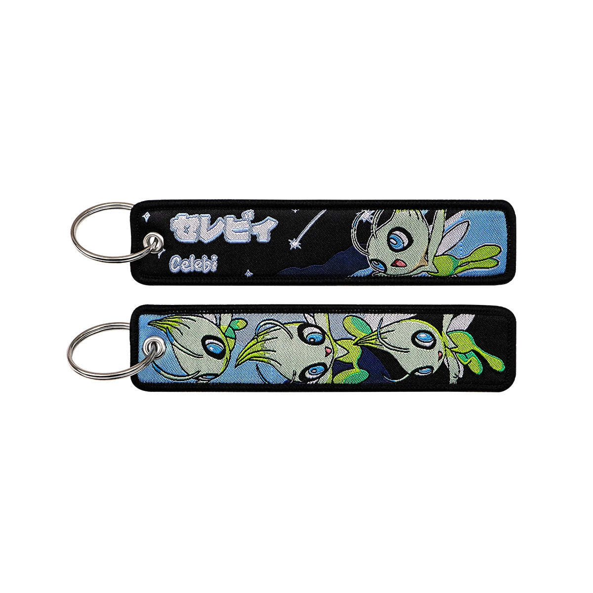 Pokémon Embroidered Double-Sided Jet Tag Keychain