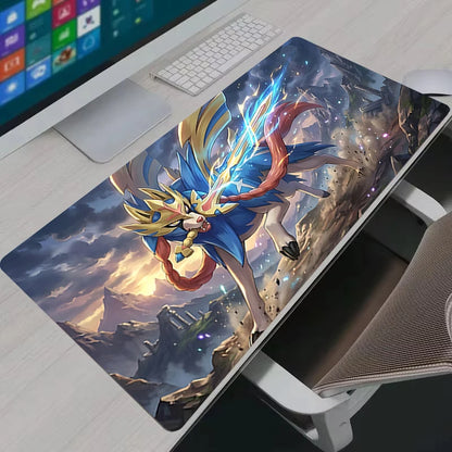 Legendary Pokémon Gaming Desk Mat | XL Extended Computer Keyboard & Mouse Pad