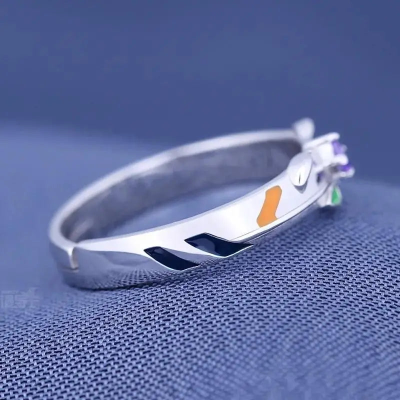 Neon Genesis Evangelion Cosplay Ring – Adjustable Rei Ayanami & Kaworu Jewelry