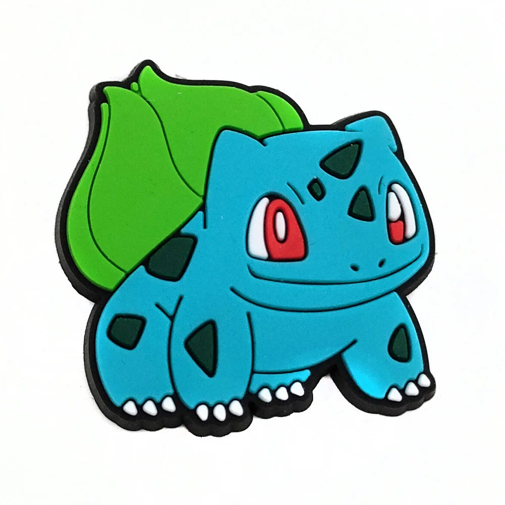 Pokémon PVC Clog Shoe Charms – Cartoon Pikachu & Monster Ball Accessories