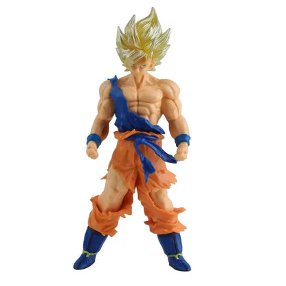Dragon Ball Z Super Saiyan Action Figures – 18cm Collectible PVC Battle Models (Goku, Vegeta, Broly)