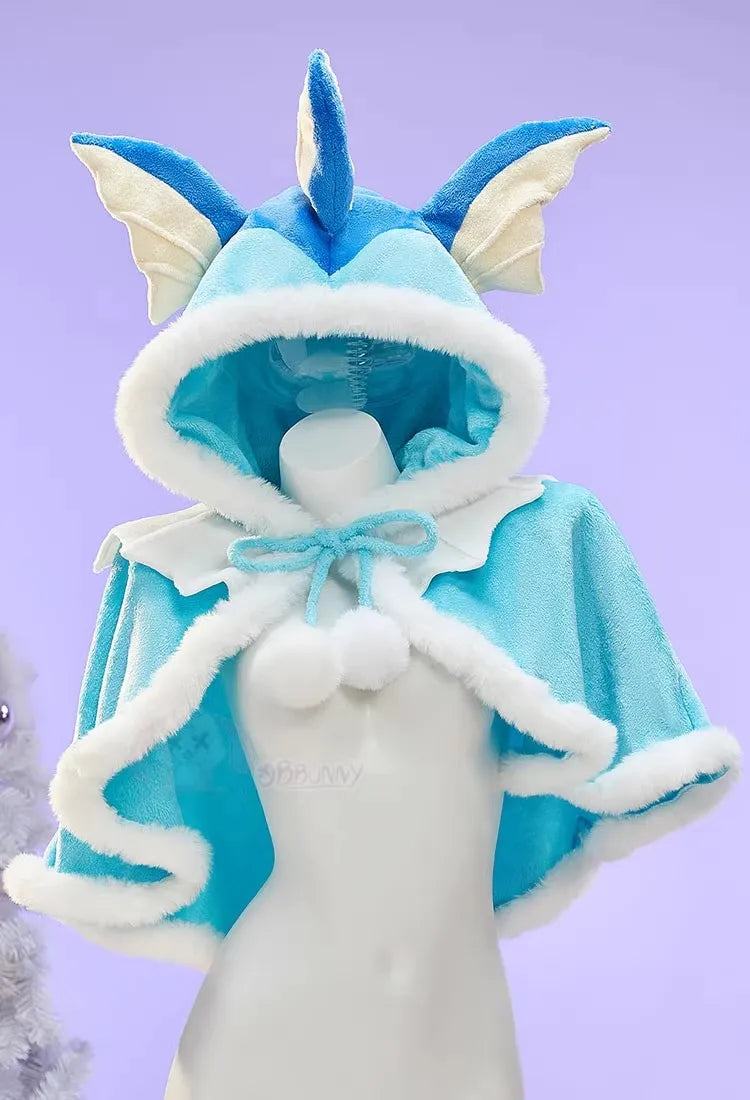 Pokémon Eeveelution Cosplay Costume & Cloak (Umbreon / Vaporeon / Espeon)
