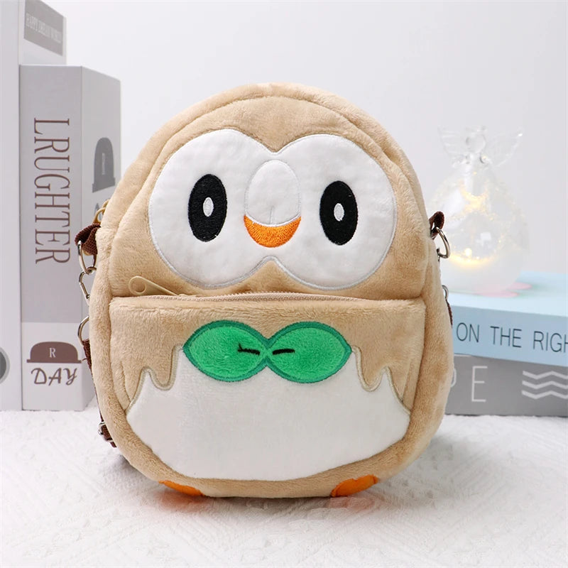 Pokémon Plush Character Shoulder Bags – Kawaii Anime Plushie Crossbody Purses