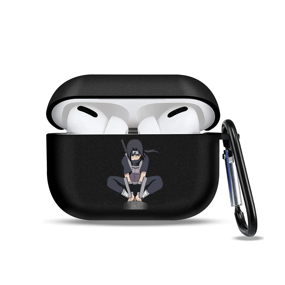 Naruto Akatsuki Silicone AirPods Case – Soft TPU Protective Cover for AirPods 1/2/3 & Pro/Pro 2