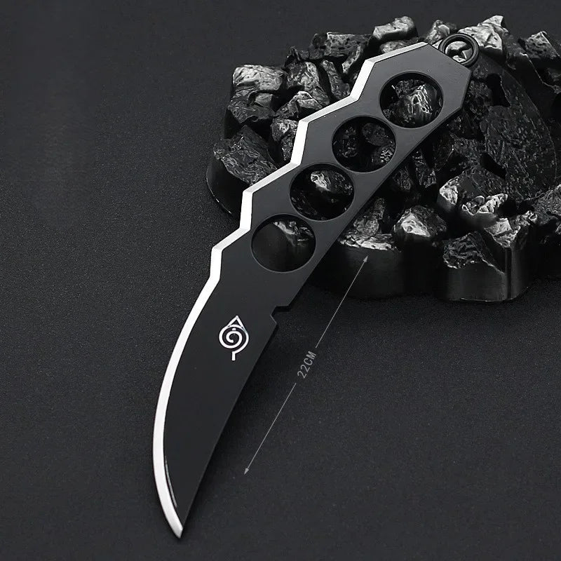 Naruto Minato Flying Thunder God Kunai – Rotatable Metal Ninja Weapon Replica